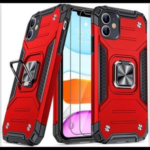 Red iPhone 12 Cell Phone Case  (Brand New In The Package)